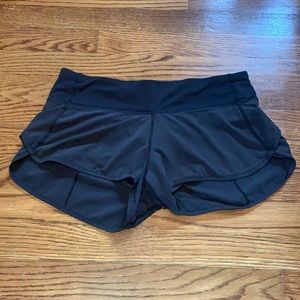 Black lululemon shorts